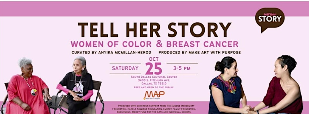 A poster for a breast cancer awareness eventAI-generated content may be incorrect.